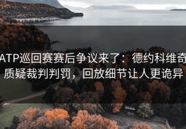 ATP巡回赛赛后争议来了：德约科维奇质疑裁判判罚，回放细节让人更诡异
